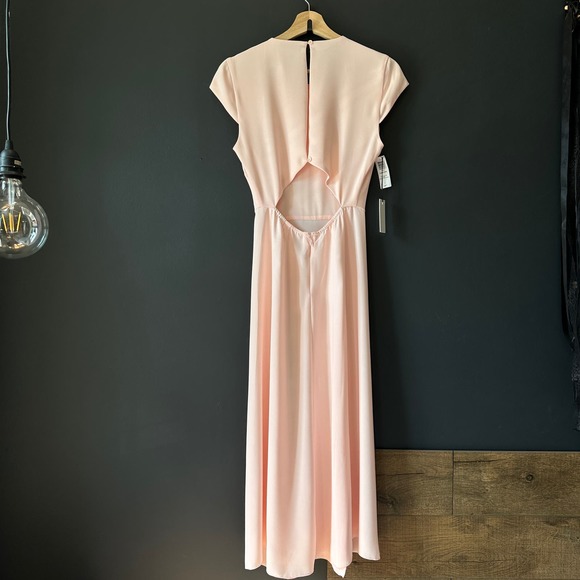 Aritzia Babaton Hamptons Dress Soft Blush Pink NEW Size 0 - Picture 8 of 13